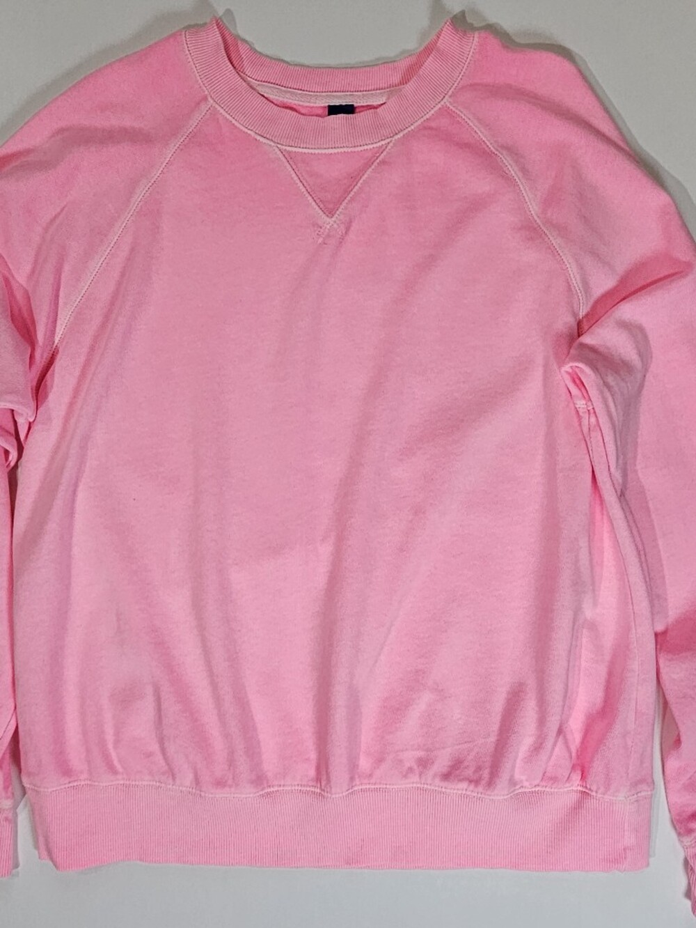 Old Navy Sweater Womens Small Hot Pink Easy Vintage Barbiecore Classic Preppy